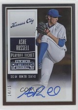 2015 Panini Contenders Draft Playoff Ticket 14/15 Ashe Russell #9 Auto un2