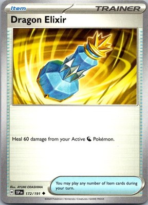 Dragon Elixir 172/191 Uncommon Surging Sparks Pokemon Near Mint