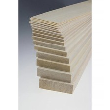 Pacific Balsa BAL-0236 - 1.0 x 100 x 915mm Balsa Sheet