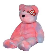 TY Beanie Buddy - CLUBBY 5 the Bear 13.5 inch - MWMTs Stuffed Animal Toy