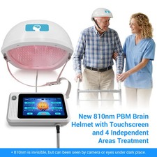 810nm 448pcs LED Near Infrared Light Brain Therapy Helmet for Depression Anxiety