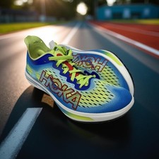 Hoka Cielo Flyx Track Spikes Racing Shoes PEBA Foam Women 7.5, Men 6 NWOB