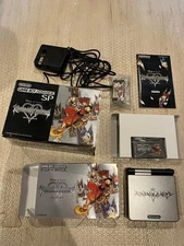 Nintendo Game Boy Advance SP Kingdom Hearts Limited Edition Console w/box UNUSED