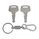 Ignition Key 2 Pack TC832-31810 1900-0914 Compatible with Kubota Tractor BX18