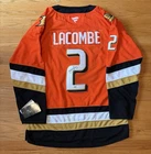 Jackson LaCombe Signed Anaheim Ducks Jersey PSA/DNA NHL Hockey USA Auto