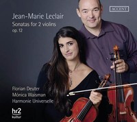 Jean Marie Leclair (1697-1764): Sonaten FüR 2 Violinen Ohne Bc Op. 12 Nr. 1-6 -