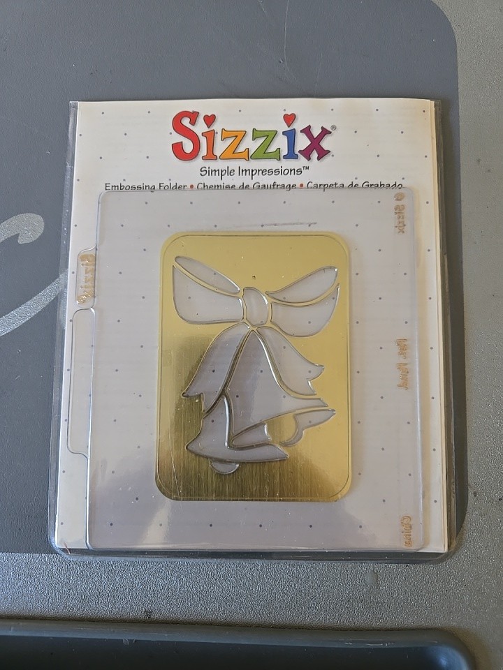 Sizzix Simple Impressions Embossing Christmas Folder Lot