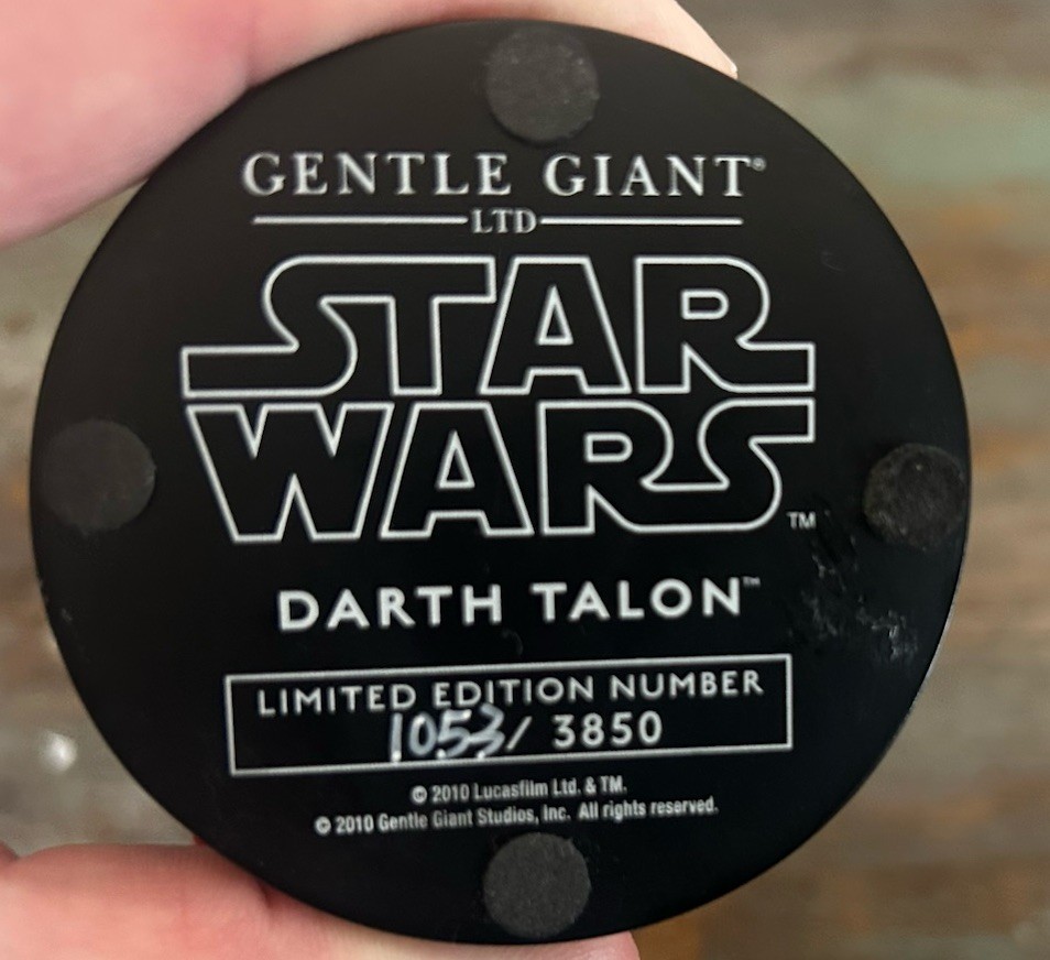 Gentle Giant Star Wars Darth Talon Collectible Mini Bust | eBay