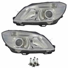 Scheinwerfer Set H7/H7 für Skoda Fabia II 542 545 Roomster 5J inkl. Osram Lampen