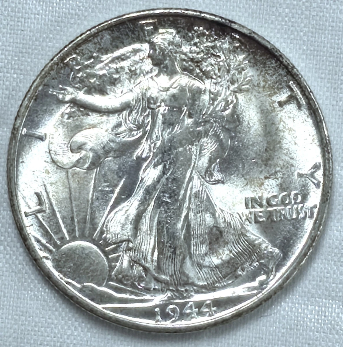 Uncertified 1944 Year Liberty Walking Half Dollars (1916-1947) for