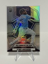 2022 Prizm Mosaic Rookie of the Year Randy Arozarena Silver Prizm #284 RC