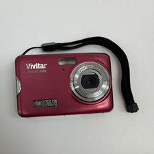Vivitar ViviCam X029 Compact Digital Camera 10MP 2.7in 4x Zoom Red USB