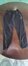 Nike Running Joggers Mens Medium Black Dri Fit Athletic Pants