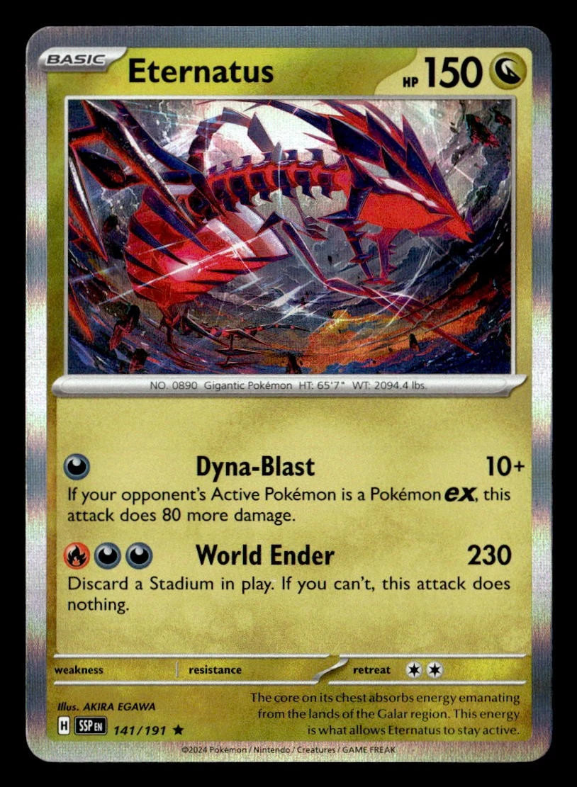 Eternatus Pokémon TCG Cards for sale