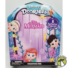Disney Doorables The Little Mermaid Collection 8 Mini Figures + Rare Seahorse