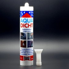 (19,83€/L) AQUA-DICHT, grau (300 ml) Reparatur-Dichtmasse, faserverstärkt