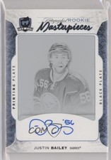 2016-17 Upper Deck Trilogy Uncommon Rookies Auto 1/1 Justin Bailey #TRI-115 7ez