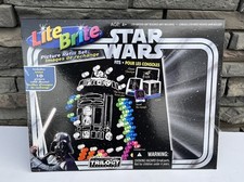 Star Wars Trilogy Lite Brite Hasbro 2004 Picture Refill New Sealed