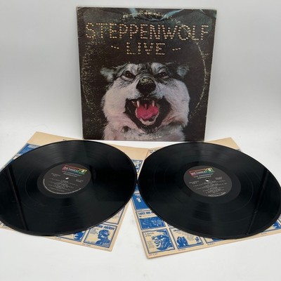 Steppenwolf Live 2LP 1971 Dunhill DSD-50075 VG/VG+ Classic Rock Gatefold