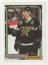 Neal Broten - Minnesota North Stars (NHL Hockey Card) 1992-93 Topps # 309 - Mint