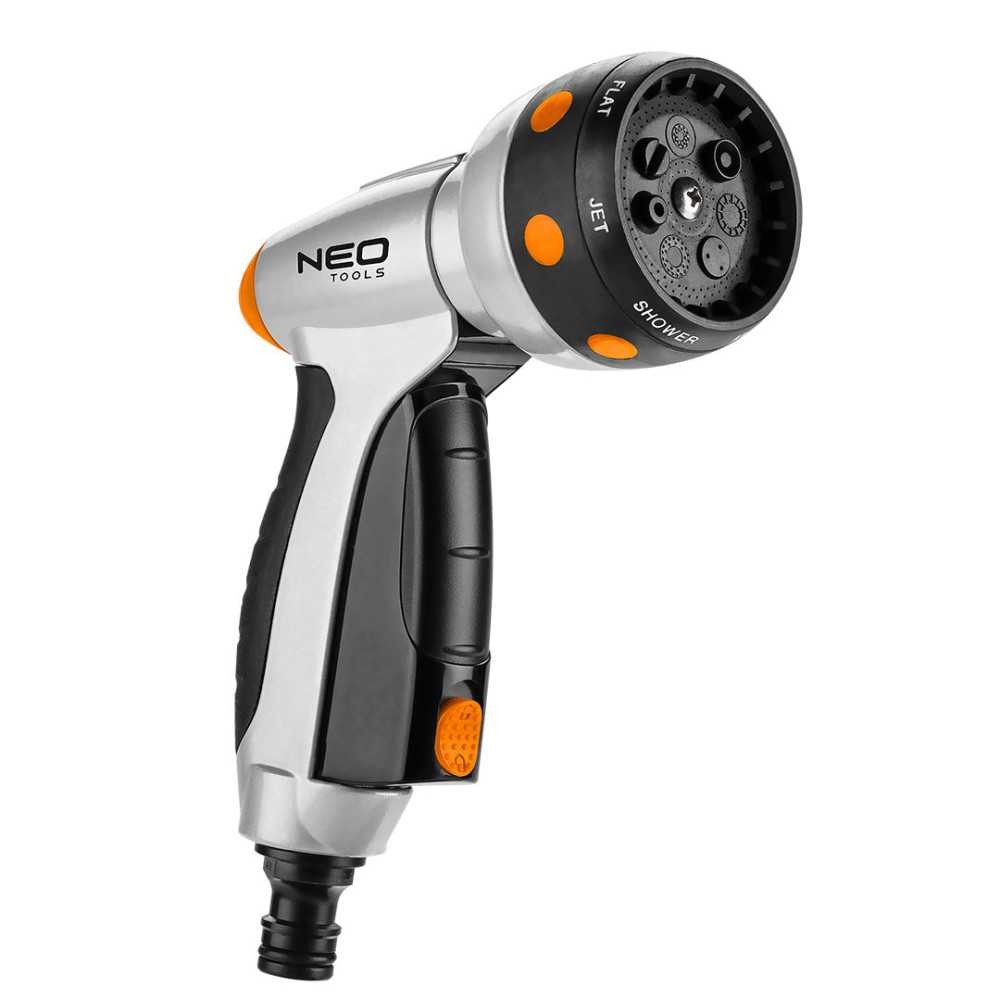 Arroseur polyvalent 7 fonctions NEO TOOLS avec raccord rapide CLICK pour jardin