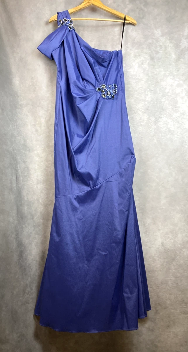 david meister blue dress David Meister