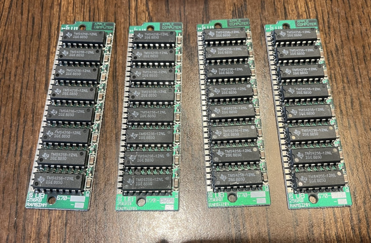 Genuine Apple 256KB Apple 820-0251-02 Lot of 4 | eBay