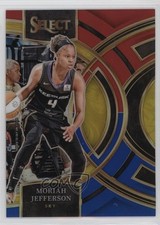 2024 Panini Select WNBA Premier Level Red & Blue Prizm /399 Moriah Jefferson 9cf
