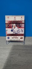 2017-18 TIM HORTONS GAME DAY ACTION AUSTON MATTHEWS GDA-4 AUSTON MATTHEWS LEAFS