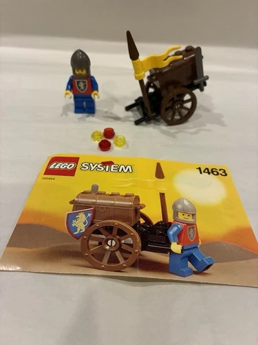 LEGO Castle: Treasure Cart 1463 - Complete with Instructions (no box)
