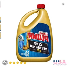 Pro Strength Drain Clog Remover Gel 3-in-1 – Safe for All Pipes 80fl oz.