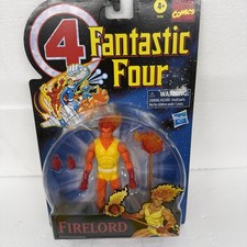 MARVEL LEGENDS FANTASTIC 4 RETRO SERIES FIRELORD FIGURE CARDED