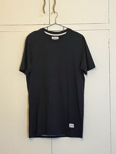 Norse Projects Niels Basic Men's Navy T-Shirt Medium 100% Cotton
