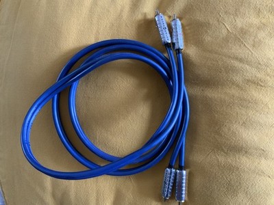 Wireworld Luna 7 Audio Cinch RCA Kabel Paar, neuwertig, 1m Länge 