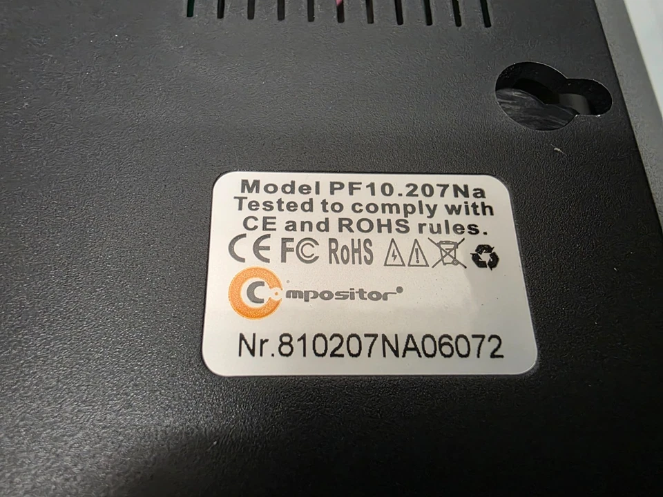 Digitaler Bilderrahmen PF 10.207 NA  7 Zoll   17,8 cm  – Neuwertig - #GK-476-1 - Bild 3 von 4