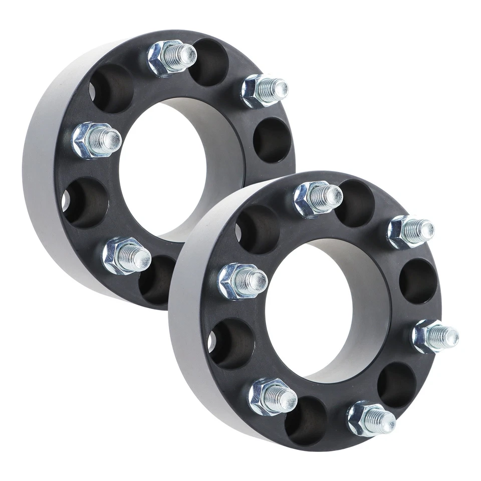 Espaciadores de rueda de 2" 5x135 mm 14x2 para Ford F-150 Expedition Lincoln Navigator Foto 2 de 4