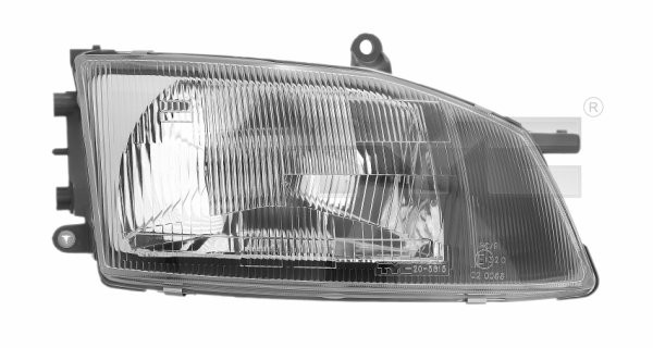 Tyc Scheinwerfer Ohne Elektromotor Links FüR Toyota Hiace Iv-image