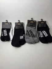 VANS Off The Wall Athletic Crew Logo Socks 12 Pairs Multicolor US 9.5-13