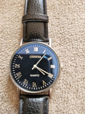 Geneva Herren Armbanduhr Quarzwerk 
