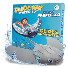 Swimming Pool Toys for Kids: Stingray Pool Torpedo Swim Toy - Self Propelled