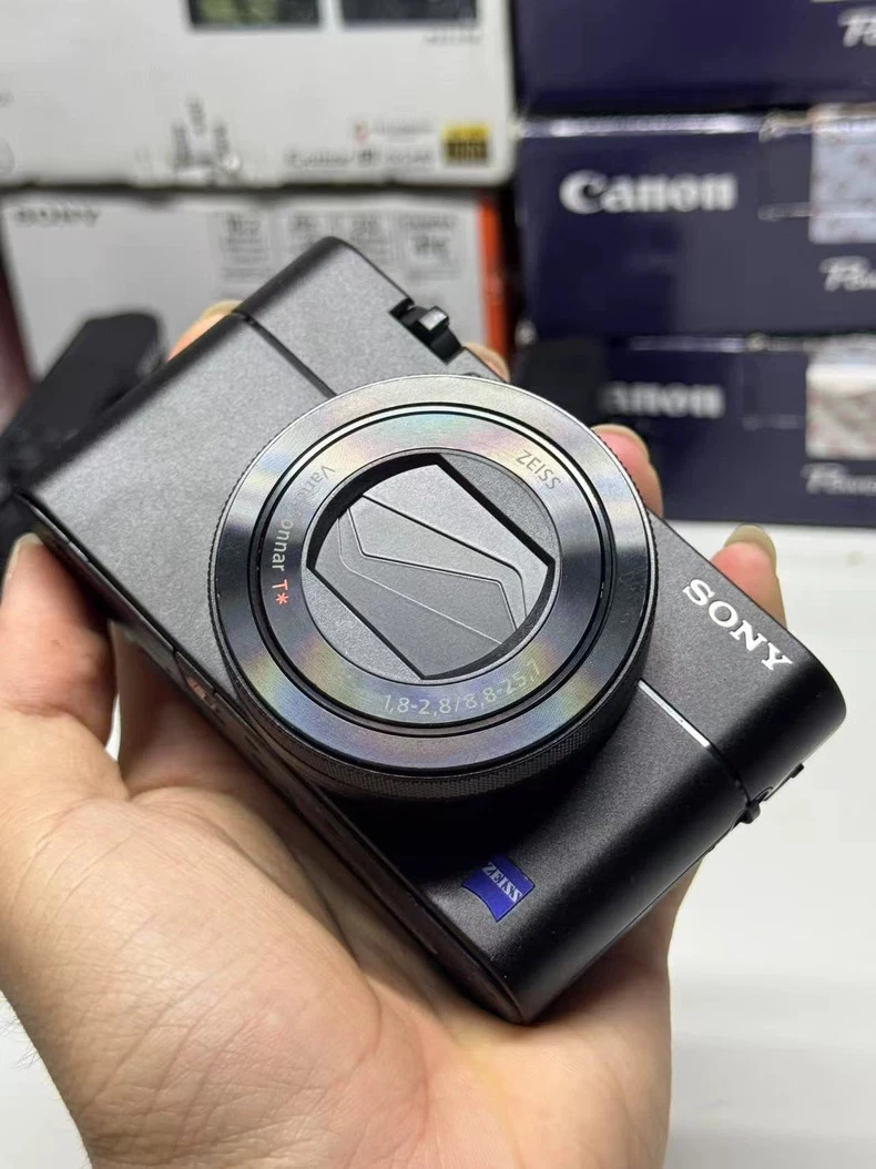Sony Cyber-shot DSC-RX100 V Less than 3x Optical Zoom Digital