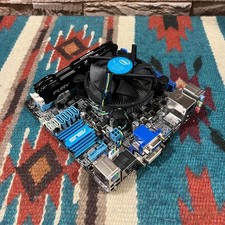 ASUS P8 H77-I ITX Motherboard Combo   Core i7-3770s w/ Cooler  16GB RAM  TESTED 