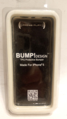 Bump Case Designed for iPHONE 5 or iPhone SE - White - Free shipping