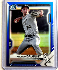Blue Refractor #/150- 2021 Bowman Chrome #BCP-64- Andrew Dalquist Rc Sp Blue