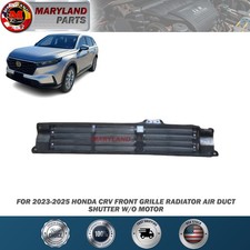 For 2023-2025 Honda Crv Front Grille Radiator Air Duct Shutter Wo Motor