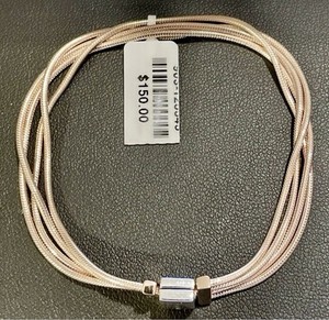 Authentic Pandora Reflexions Rose Gold Plated & 925 Multi Chain Bracelet 7.1 (18) ALE MET