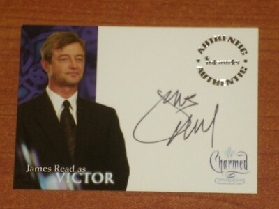 CHARMED ''CONVERSATIONS'' A10 JAMES READ as VICTOR Autograph Trading Card 2005