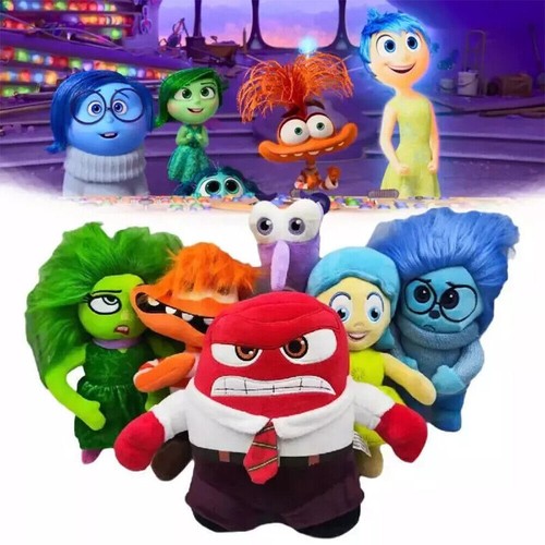 Inside Out Alles steht Kopf Plüschtier Stofftier Kuscheltier Puppen Spielzeug DE - Bild 1 von 35