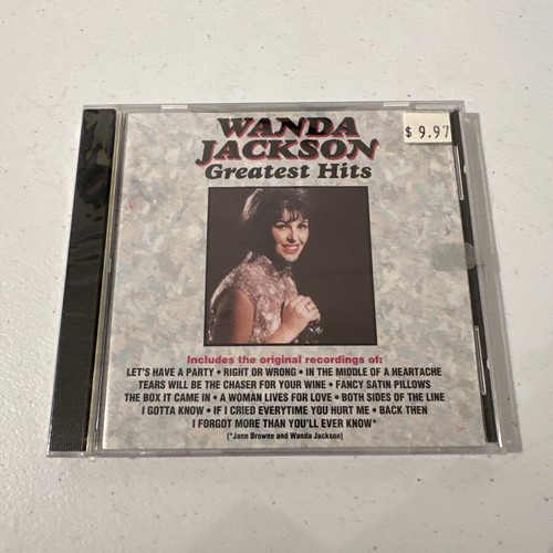 Greatest Hits by Jackson, Wanda (CD, 1991) Brand New Sealed FREE SHIPPING