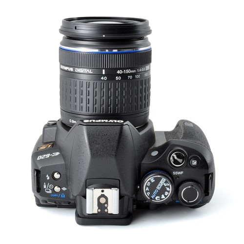 Olympus EVOLT E-620 [Top MINT] ZUIKO DIGITAL ED 14-42mm 40-150mm Double Zoom Kit - Picture 9 of 24